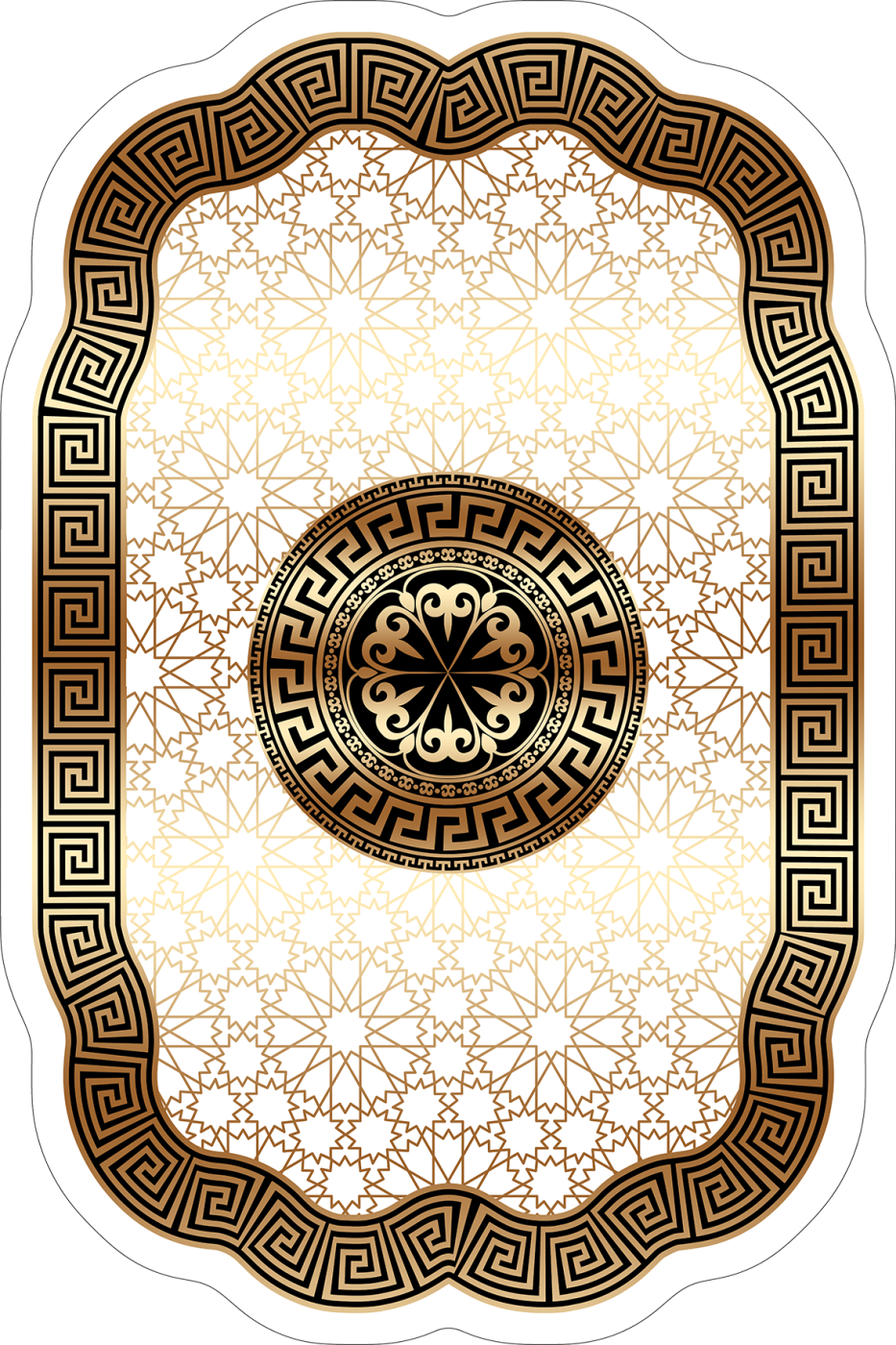 CARDİN BEYAZ SİYAH GOLD